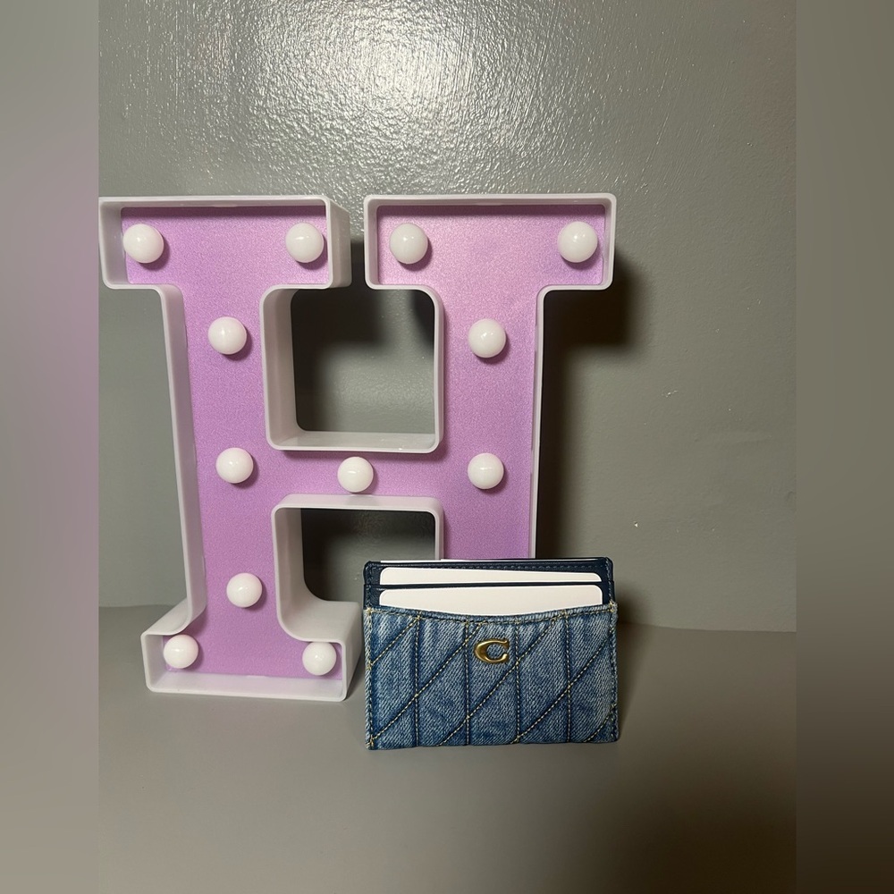 Coach card case with quilting - Picture 9 of 9